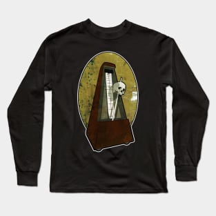 SKULL METRONOME Long Sleeve T-Shirt